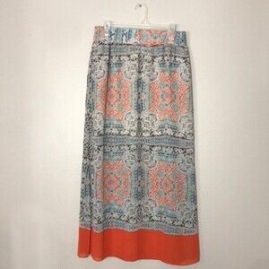 Philosophy lightweight maxi skirt with side slits size large